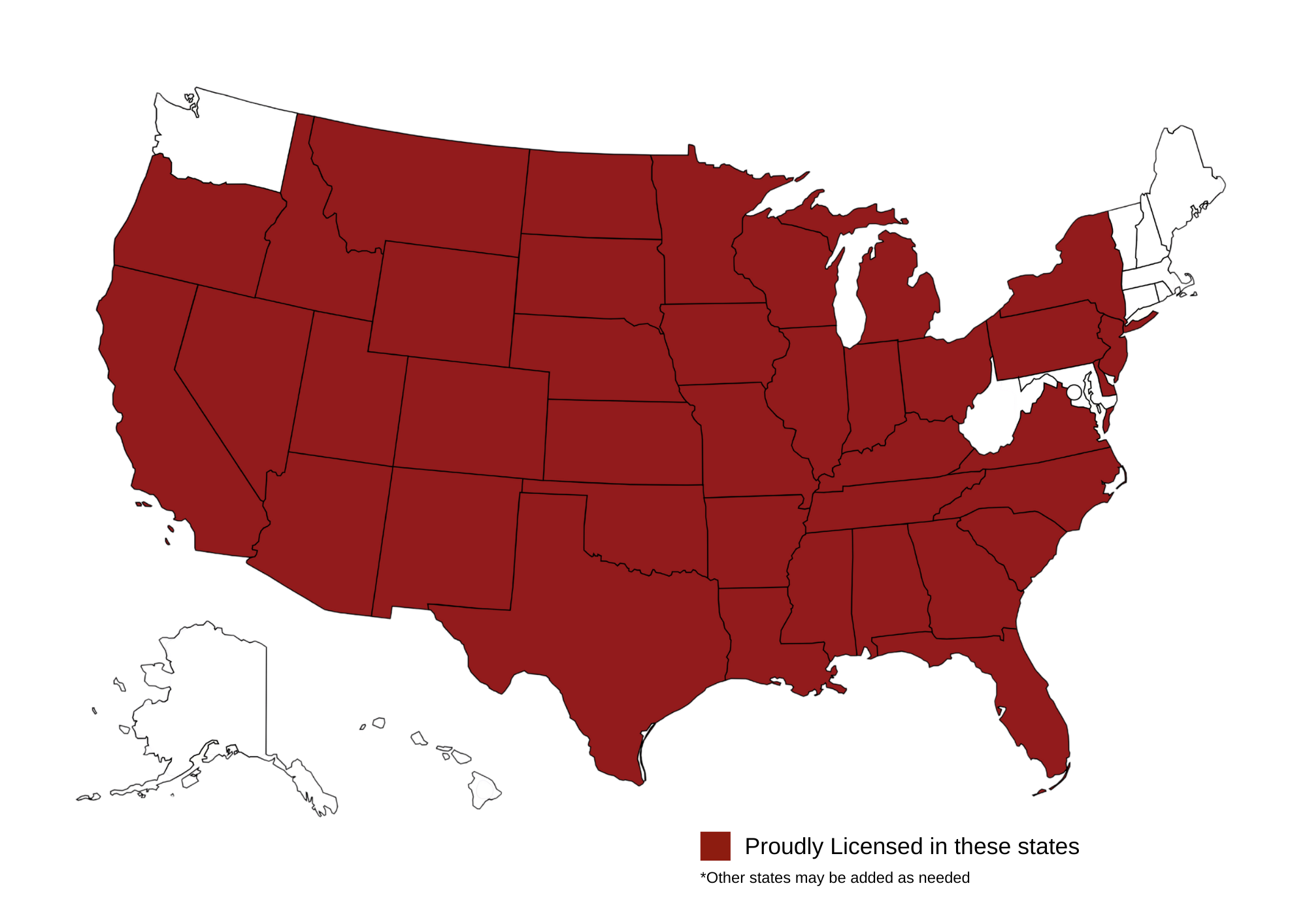 ICT Coverage Map ICT Coverage Map