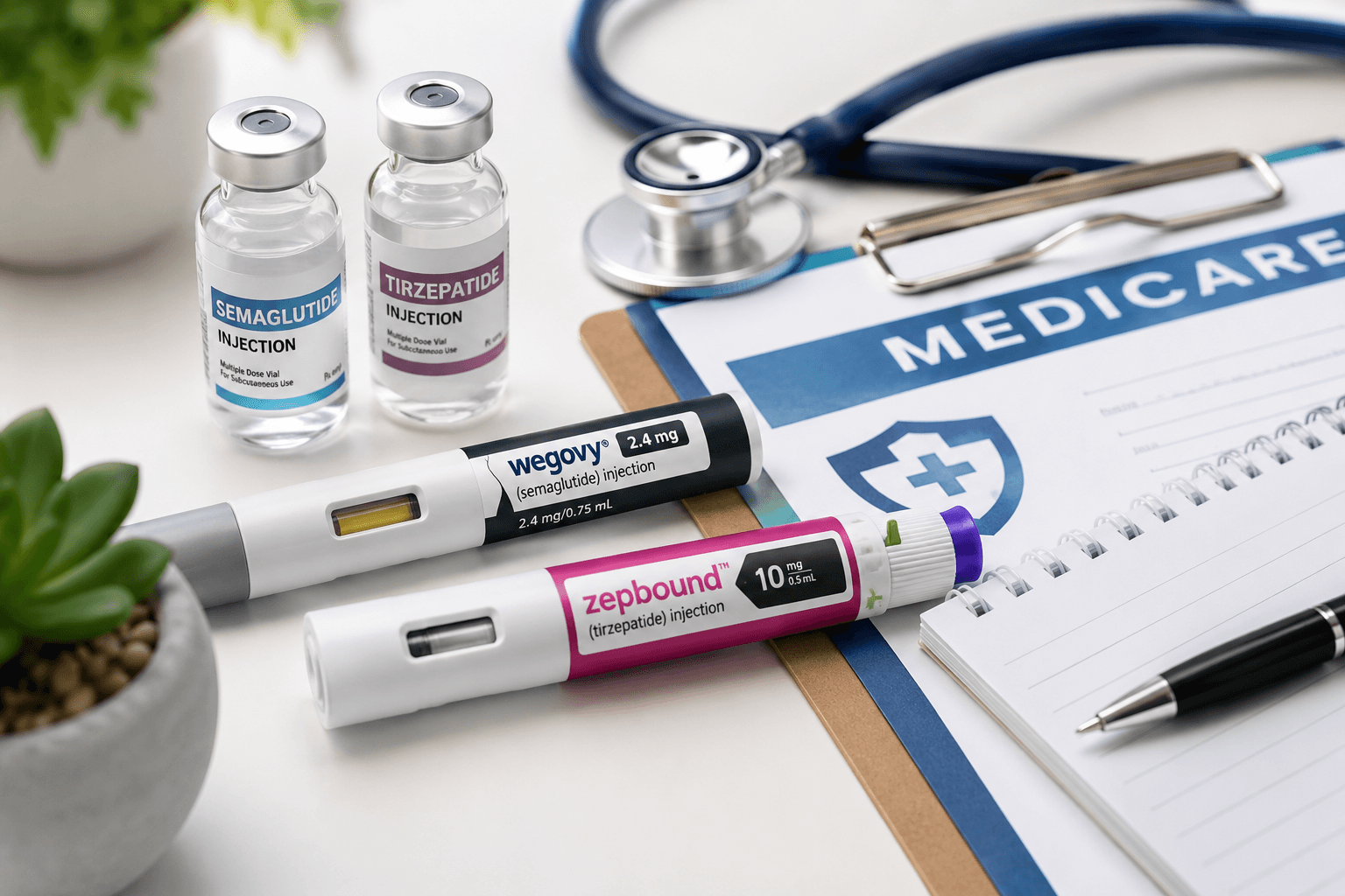 Medicare GLP-1 coverage options for seniors in 2026
