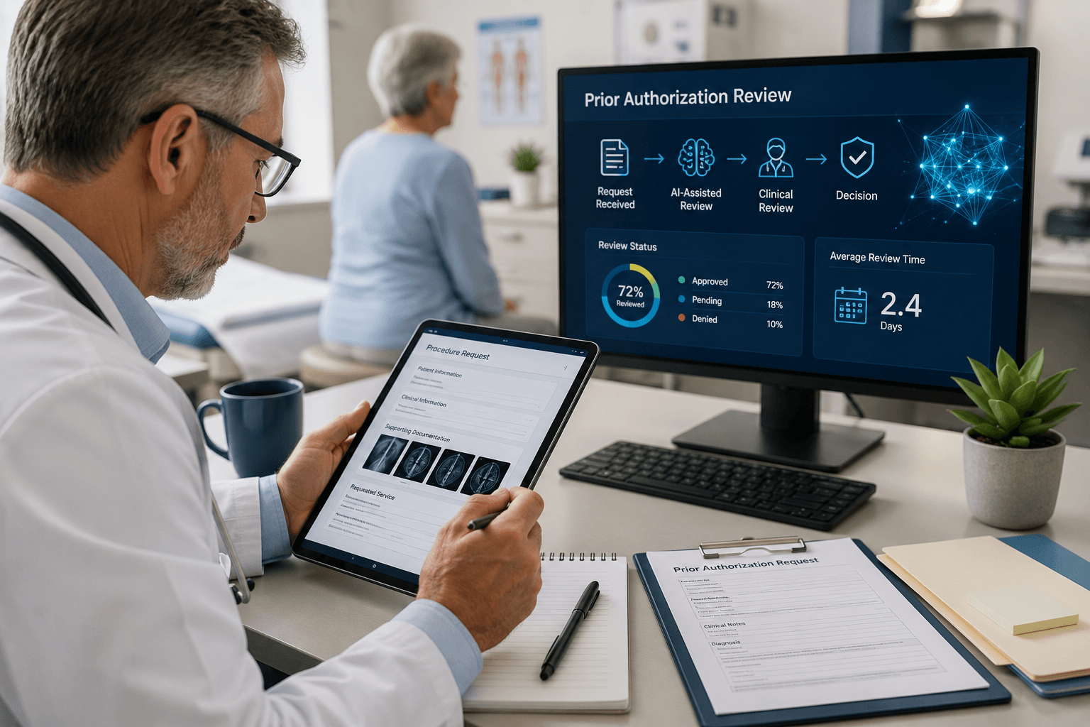 Medicare Prior Authorization Changes Medicare prior authorization review process using healthcare technology